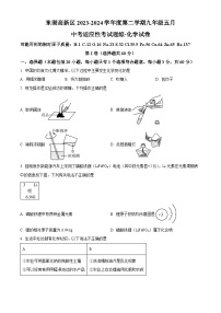 湖北省武汉市东湖高新区2023-2024学年下学期5月中考适应性九年级理化试题-初中化学