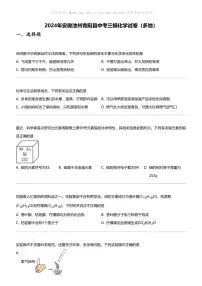 2024年安徽池州青阳县中考三模化学试卷（多地）
