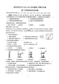 08，2024年江苏省连云港市新海初级中学中考二模化学试卷