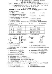 2024年江苏省镇江市丹阳市中考二模化学试卷