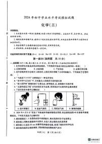 2024年陕西省渭南市临渭区部分学校中考三模化学试题