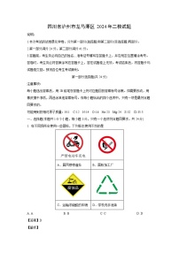 化学：四川省泸州市龙马潭区2024年中考二模试题（解析版）