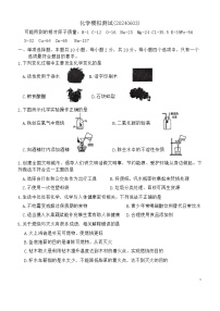 2024年山东省济南市舜耕中学中考三模化学试题