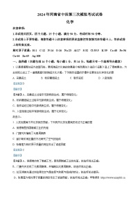 2024年河南省驻马店市中考三模化学试题