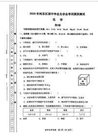 2024年天津市河东区中考三模考试化学试题