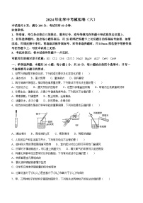 2024年山东省济南市莱芜区济南市莱芜区汶源学校中考模拟预测化学试题（六）