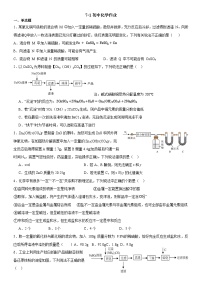 2024年沪教版（全国）化学第7章压轴题