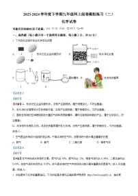 2024年吉林省长春市绿园区中考二模化学试题