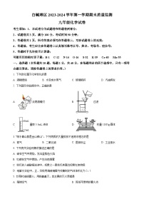 新疆克拉玛依市白碱滩区2023-2024学年上学期九年级期末化学试题（解析版）