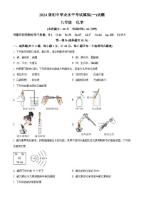 2024年陕西省中考一模化学试题（解析版）
