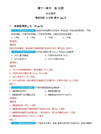 第11单元 盐和化肥（测试）（解析版）2025年中考化学一轮复习讲练测