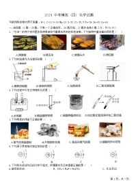 2024年黑龙江省哈尔滨市松雷中学中考四模化学试卷