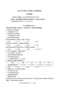 [化学]2024年辽宁省辽阳市灯塔市中考三模化学试题（图片版，含答案）