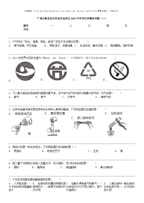 [化学]广西壮族自治区河池市宜州区2024年中考化学模拟试题（二）