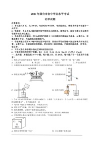 [化学]2024年山东省烟台市中考化学真题（原卷版）