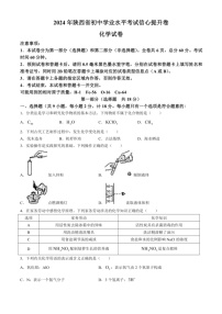 [化学]2024年陕西省榆林市榆阳区第五中化学中考第九次模拟化学试题（含答案)