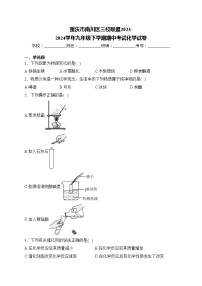 重庆市南川区三校联盟2023-2024学年九年级下学期期中考试化学试卷(含答案)