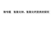 2024成都中考化学二轮复习微专题 氢氧化钠、氢氧化钙变质的探究（课件）