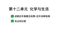 2024成都中考化学二轮复习之中考题型研究 第十二单元 化学与生活（课件）