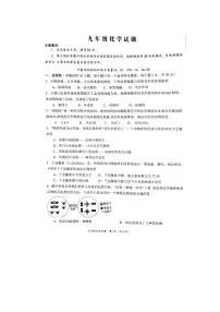 山东省菏泽市2023-2024学年九年级上学期1月期末化学试题(无答案)