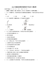 2024年湖南省邵阳市新邵县中考化学二模试卷