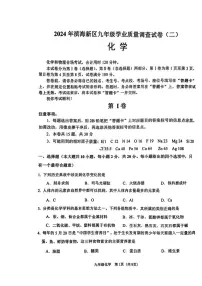 2024年天津市滨海新区中考二模化学试卷【含答案】