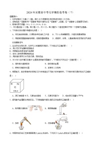 2024年安徽省中考模拟临考化学试卷（7）