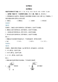 2024年江苏省盐城市康居路初级中学中考三模化学试题（原卷版+解析版）