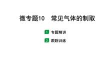 2024福建中考化学二轮中考题型研究 微专题10 常见气体的制取（课件）