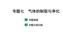 2024甘肃中考化学二轮复习之中考题型研究 专题七 气体的制取与净化（课件）