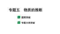 2024甘肃中考化学二轮复习之中考题型研究 专题五 物质的推断（课件）