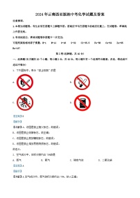 2024年云南西双版纳中考真题化学试题及答案