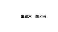 2024贵阳中考化学二轮专题复习 主题六 酸和碱（课件）