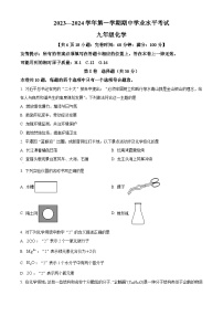 福建省福州市2023-2024学年九年级上学期期中化学试题（解析版）