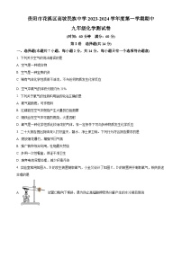 贵州省贵阳市花溪区高坡民族中学2023-2024学年九年级上学期10月期中化学试题（含解析）