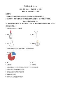 广西南宁市2023-2024学年九年级上学期第一次月考化学试题（解析版）