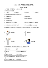 山东省济南市历下区燕山学校2022-2023学年九年级上学期第一次月考化学试题（解析版）