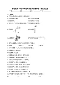 茂名市第一中学2024届九年级下学期中考一模化学试卷(含答案)