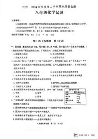 山东省泰安市宁阳县2023-2024学年八年级下学期期末考试化学试题