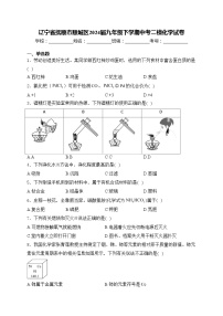 辽宁省抚顺市顺城区2024届九年级下学期中考二模化学试卷(含答案)