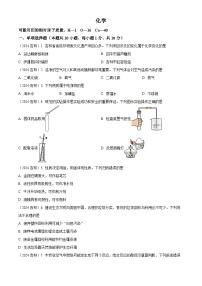 2024年吉林省吉林市中考化学真题