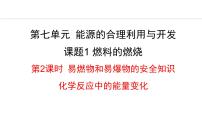 初中化学人教版九年级上册课题 1 燃烧和灭火课前预习ppt课件