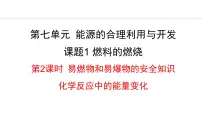 初中化学人教版九年级上册课题 1 燃烧和灭火课前预习ppt课件