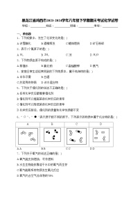 黑龙江省鸡西市2023-2024学年八年级下学期期末考试化学试卷(含答案)