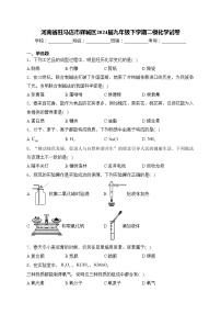 河南省驻马店市驿城区2024届九年级下学期二模化学试卷(含答案)