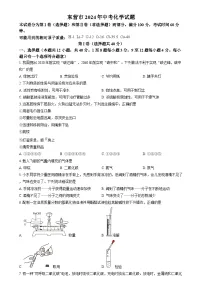 2024年山东省东营市中考真题化学真题（原卷版+解析版）