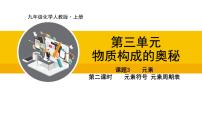 人教版（2024）九年级上册课题3 元素课文配套ppt课件