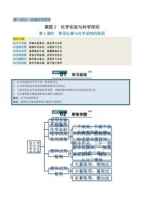 人教版（2024）九年级上册（2024）课题2 化学实验与科学探究达标测试