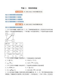 三年（2022-2024）中考化学真题分类汇编（全国通用）专题21 物质推断题（原卷版）