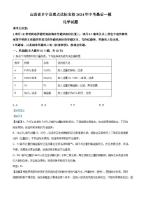 2024年山西省乡宁县重点达标名校中考化学最后一模试卷（解析版）